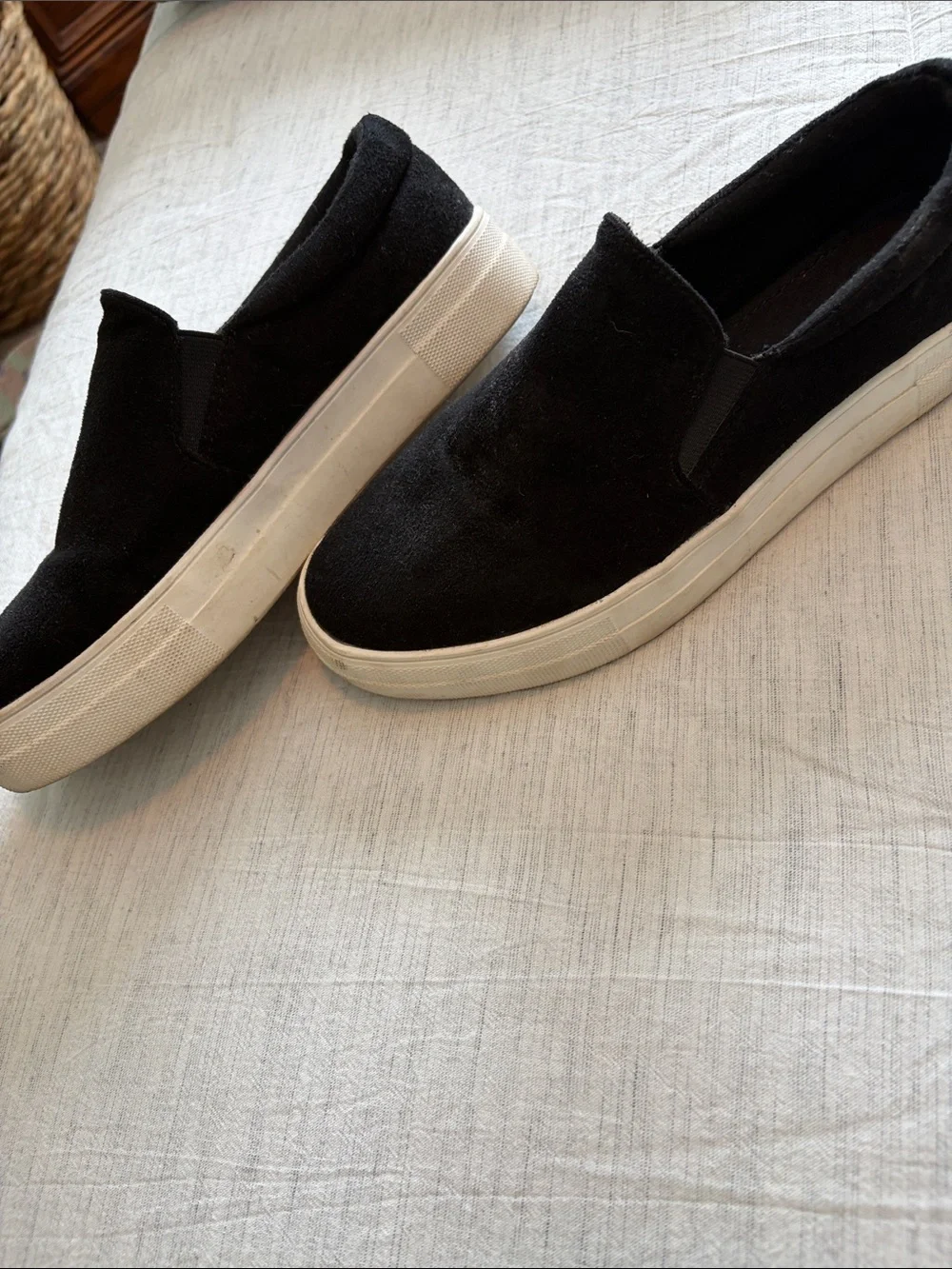 Soda Women’s Black Slip-On Casual Shoes